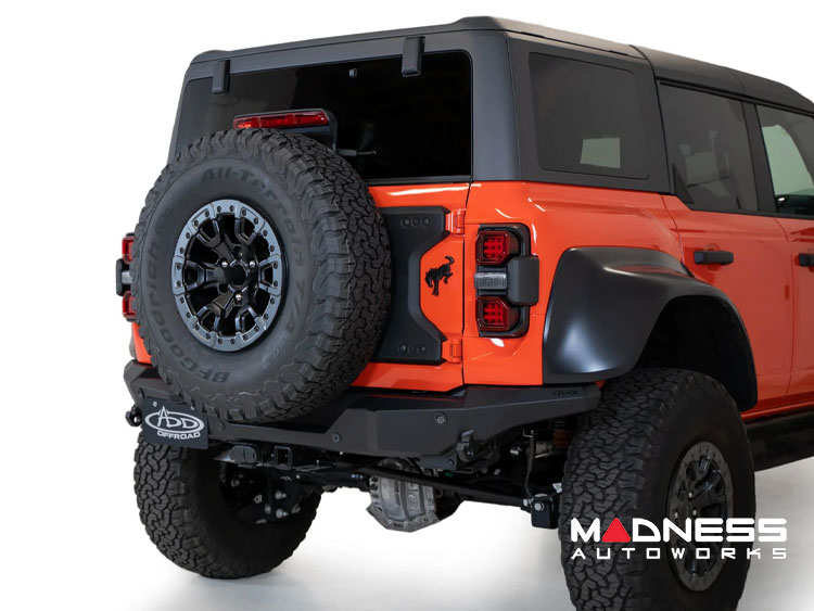 Ford Bronco Rear Bumper - Raptor - ADD - Rock Fighter